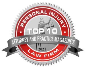 Personal Injury Top 10 Attorney and Practice Magazine Law Firm