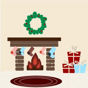 fireplace graphic